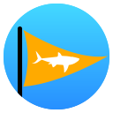 Drapeau alerte requin
