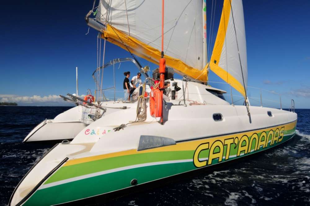 CROISIÈRE PREMIUM À BORD DU CAT'ANANAS OU DU CATAPUNCH Station balnéaire Saint-Gilles 974