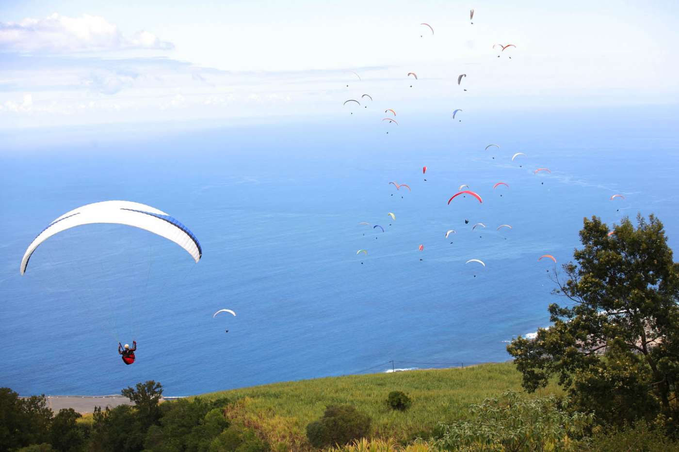 PARAPENTE REUNION Saint-Leu Centre-ville 974
