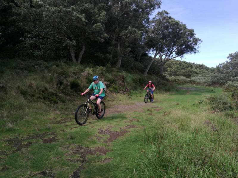 avoir une bonne descente avec bike aventure 974