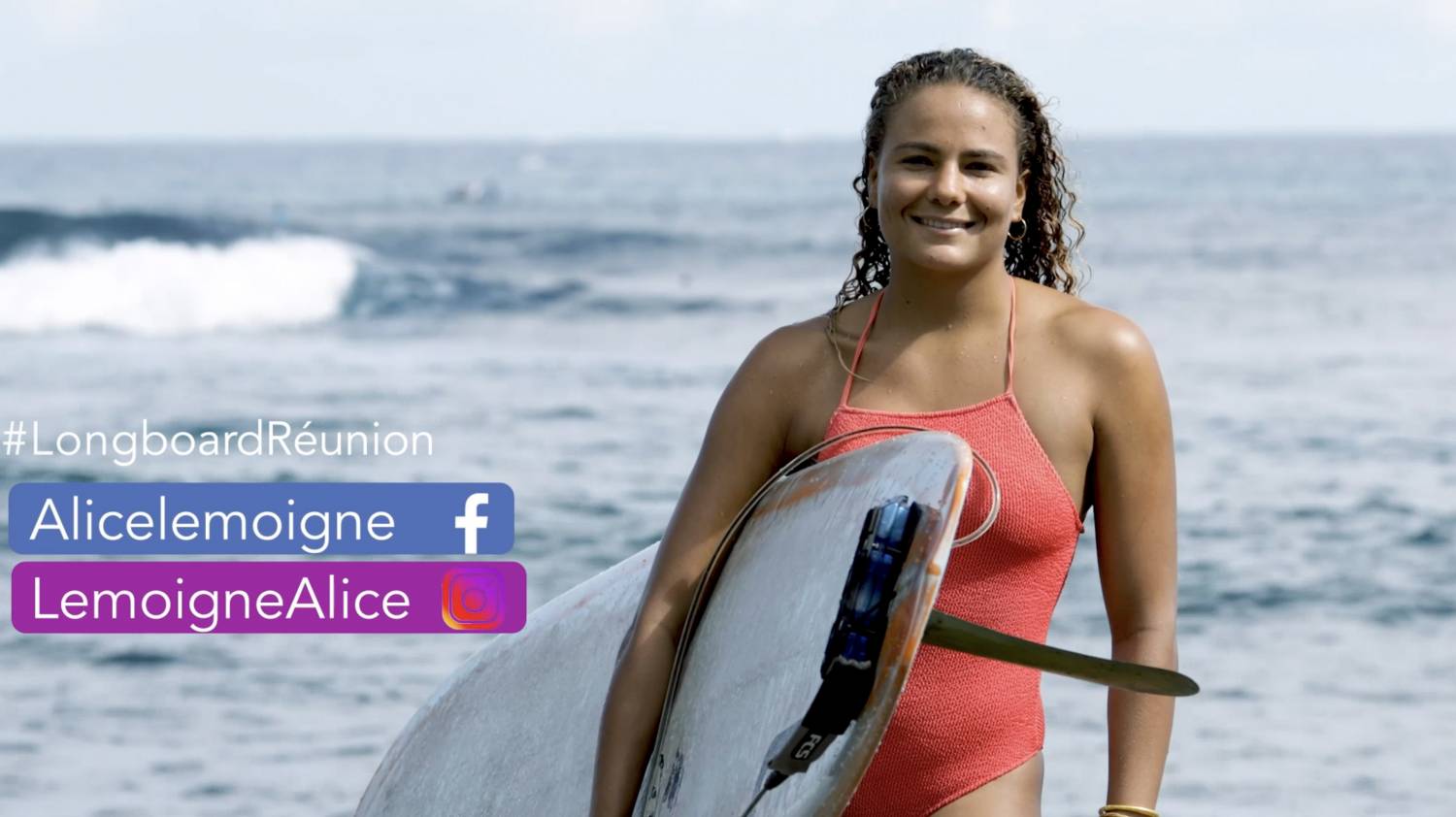 PORTRAIT D'ALICE CHAMPIONNE REUNIONNAISE DE LONGBOARD