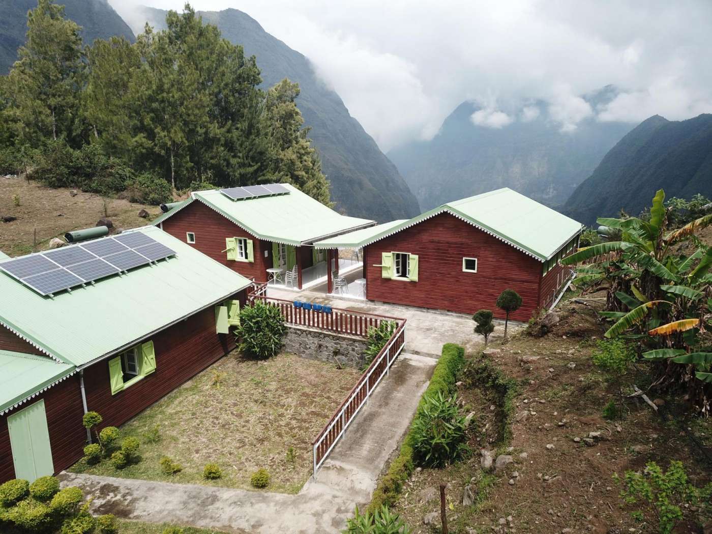 GÎTE CRÊTE DE LA MARIANNE Mafate Aurère 974