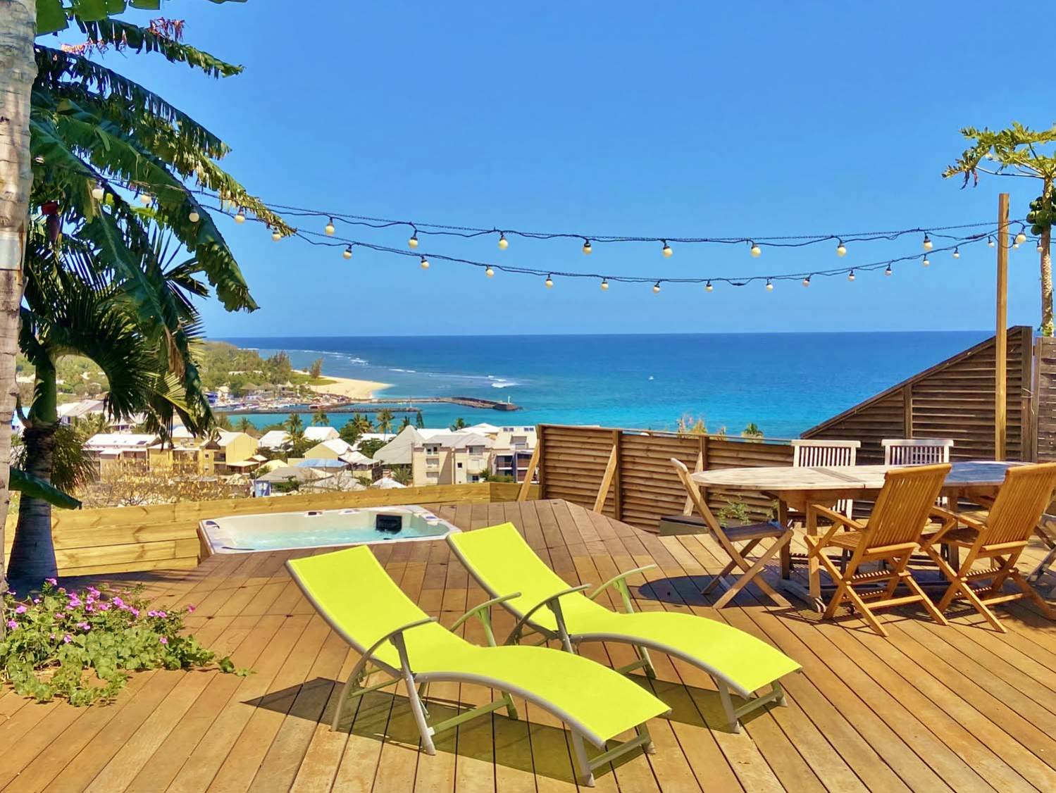 VILLA BLUE WAVES*** Saint-Gilles 974