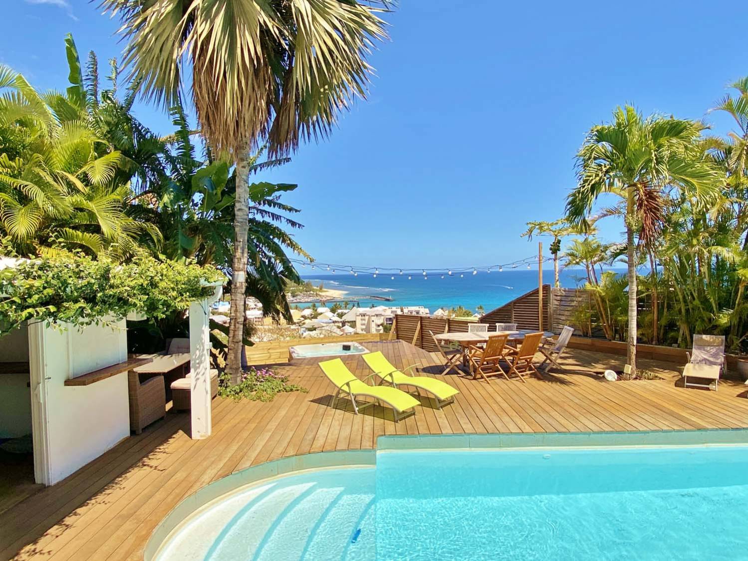 VILLA BLUE WAVES*** Saint-Gilles 974