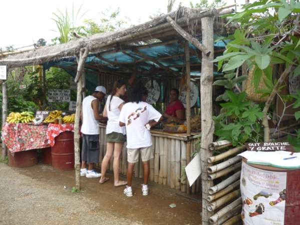 Jardin traditionnel de l'ile de La Réunion 974