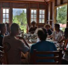 Les tables d'hôtes dans le cirque de Mafate ile de La Réunion 974