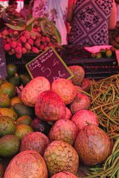 Marché de Saint-Leu ile de La Réunion 974