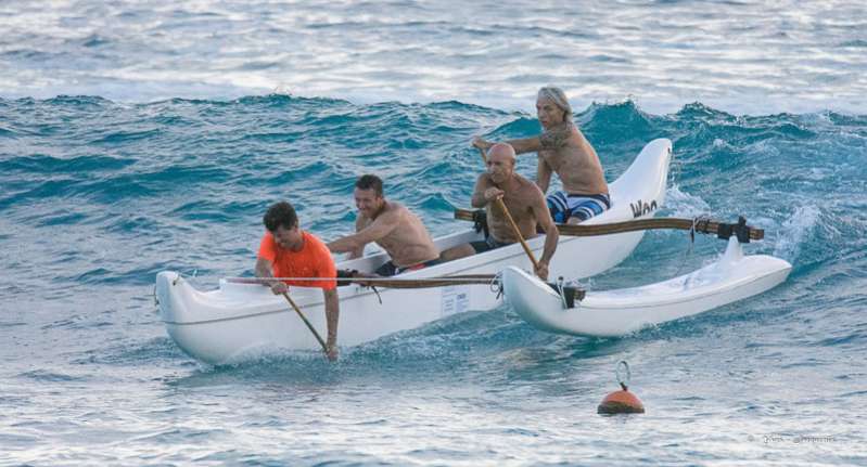 Pirogue à l'ile de la Réunion 974