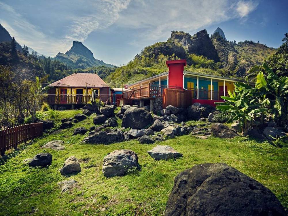 Gîte de cayenne dans le cirque de Mafate ile de La Réunion 974