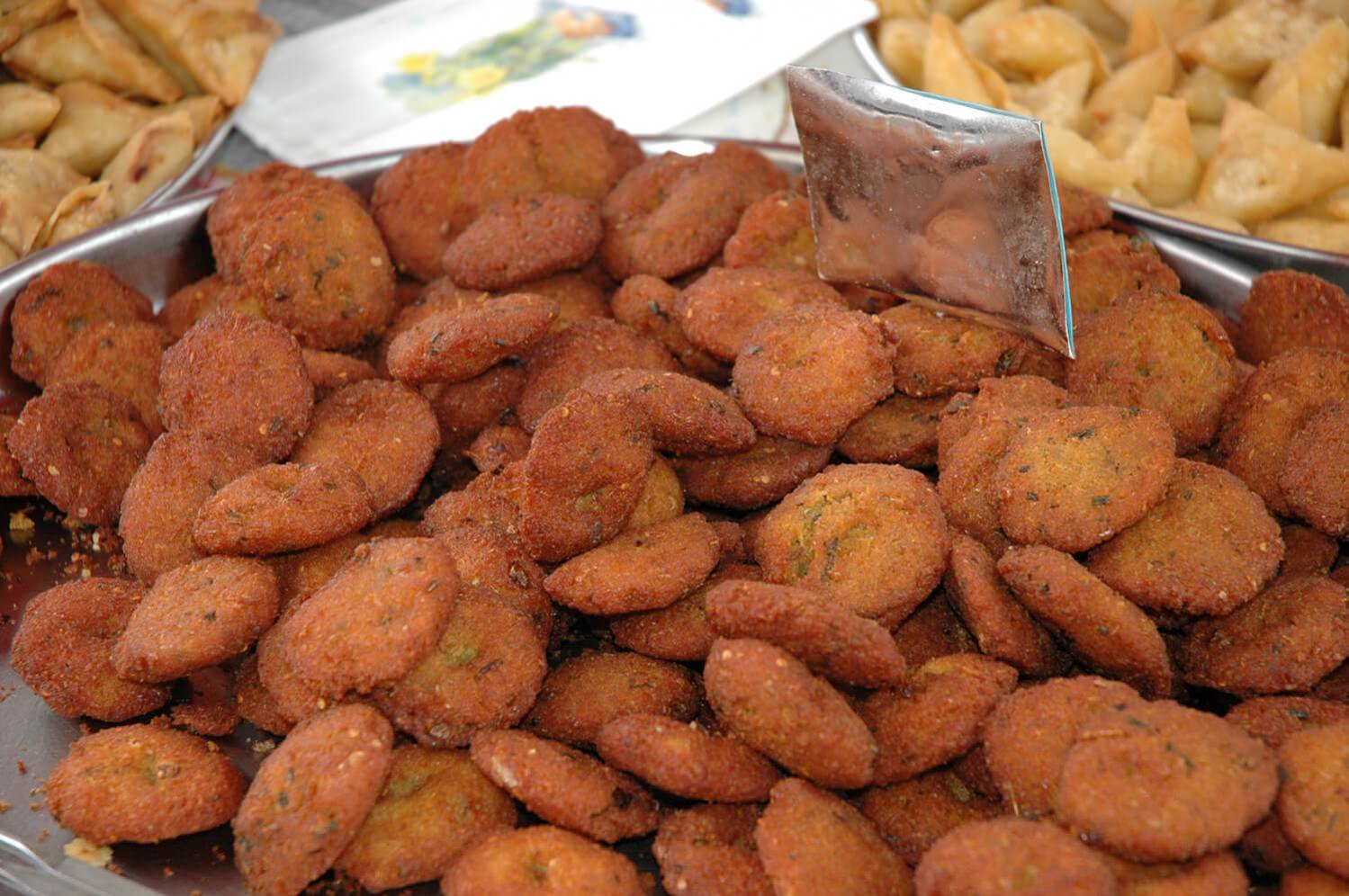 Bonbons piments sur le marché de la Possession à l'Ile de La Réunion 974