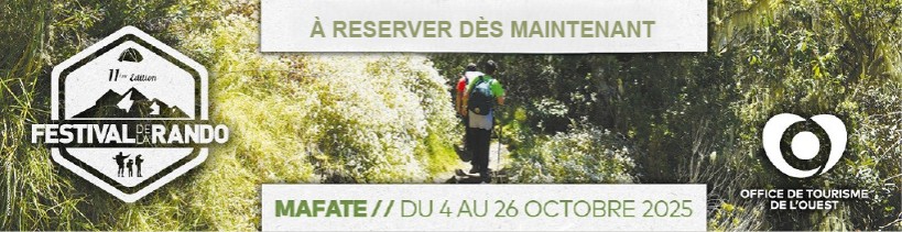Logo du Festival de la Rando à l'ile de La Réunion