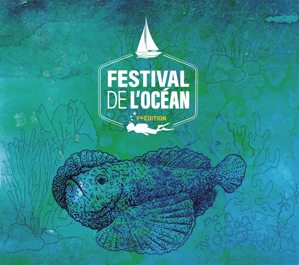 Visuel de la 9e édition du Festival de l'Océan de La Réunion 2023
