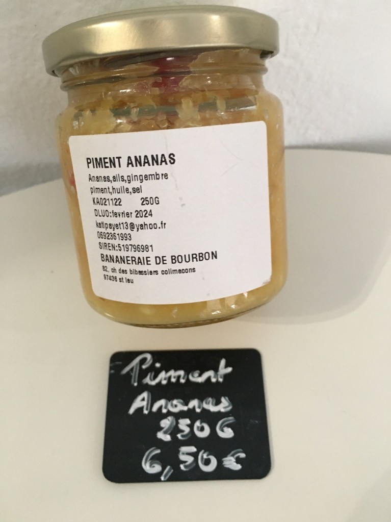 Piment Ananas Bananeraie de Bourbon