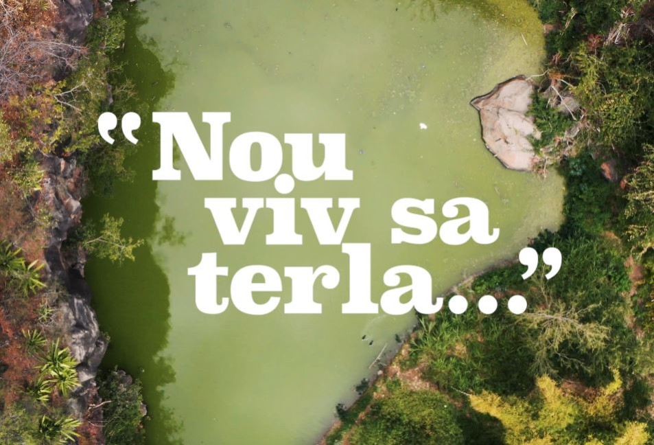 Nou viv sa terla ! sensations garanties dans l'Ouest !