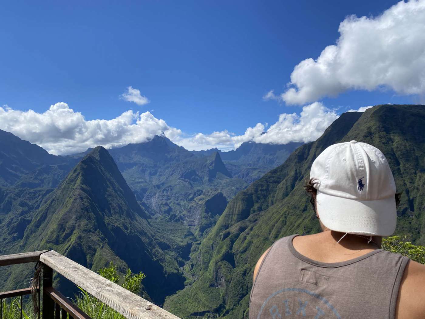 Le point de vue Cap Noir - Roche Vert Bouteille - La Réunion