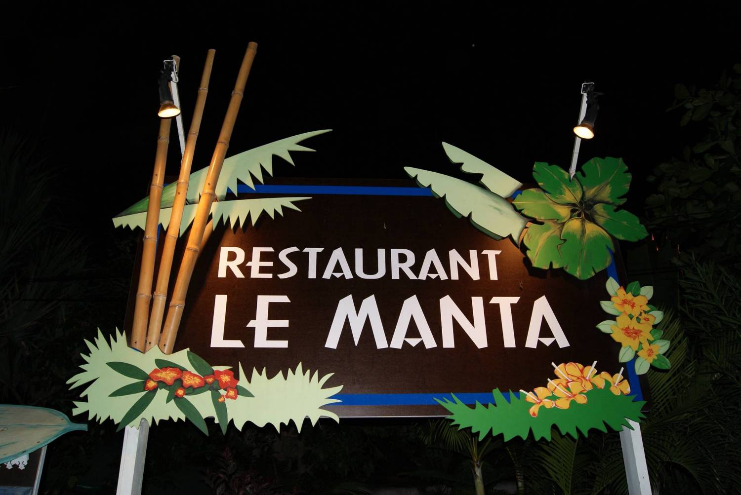 LE MANTA RESTAURANT HERMITAGE REUNION 974