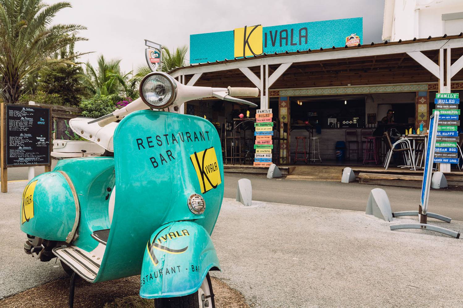 Restaurant Kivala Boucan Canot 974