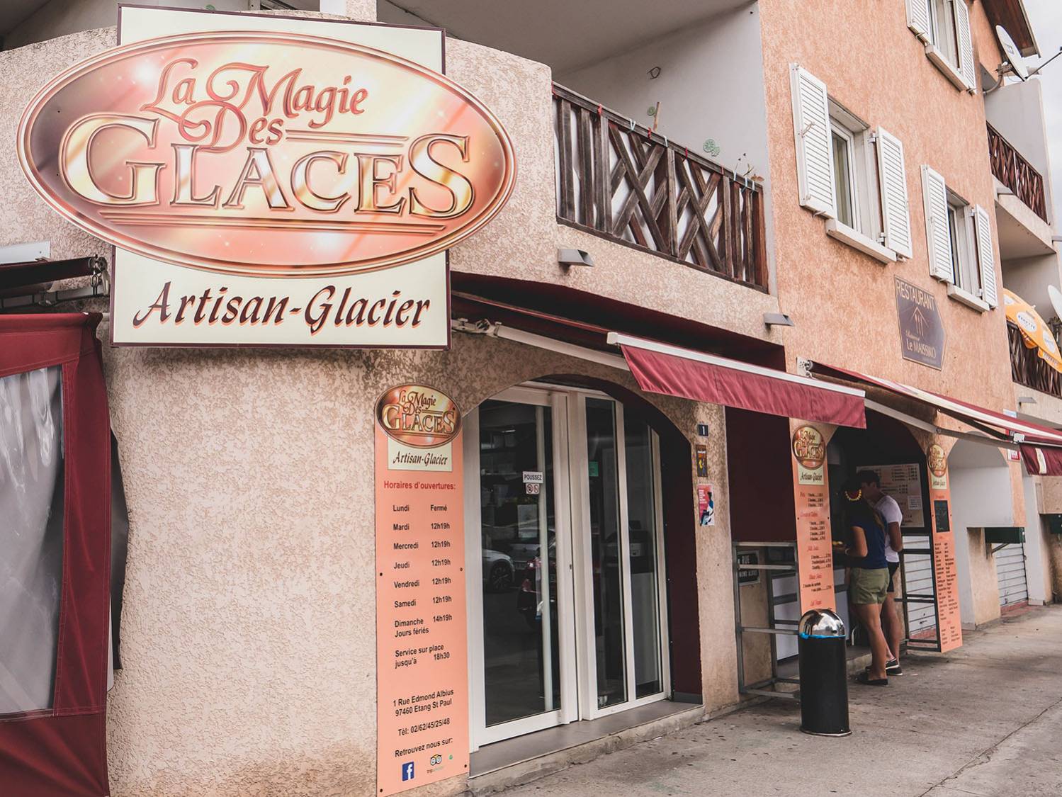 LA MAGIE DES GLACES GLACIER SAINT PAUL REUNION 974