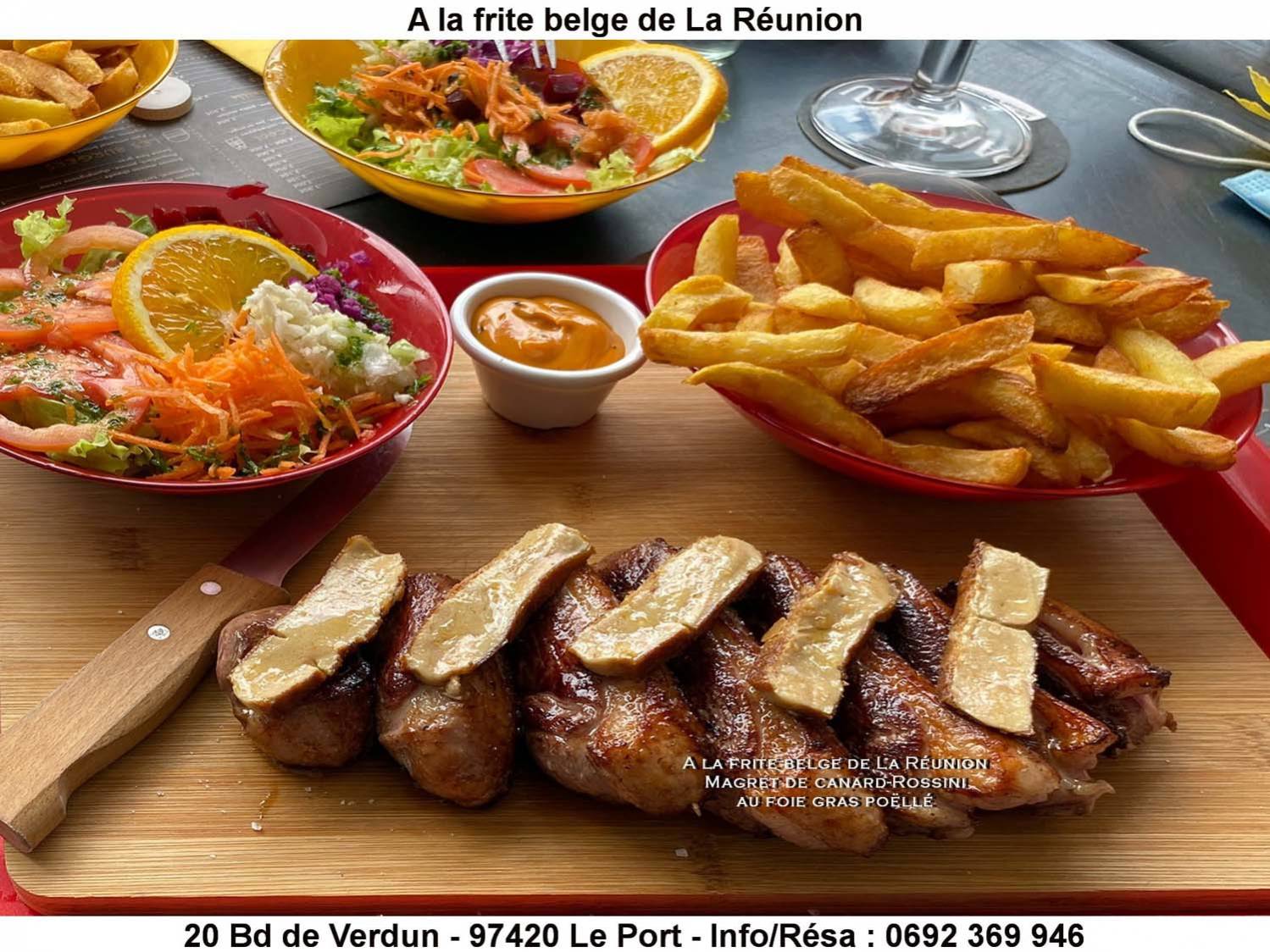 LA FRITE BELGE RESTAURANT LE PORT REUNION 974