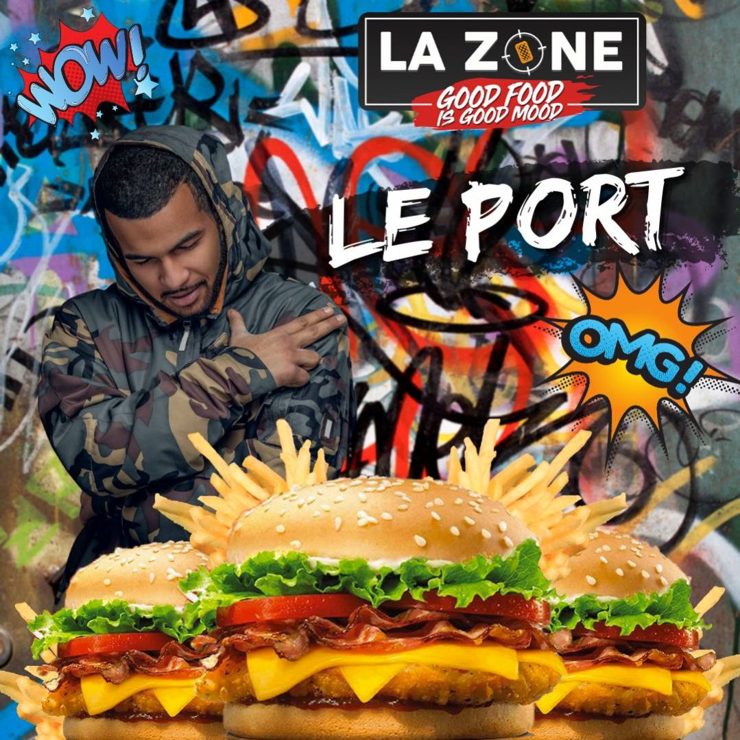 LA ZONE FASTFOOD LE PORT REUNION 974