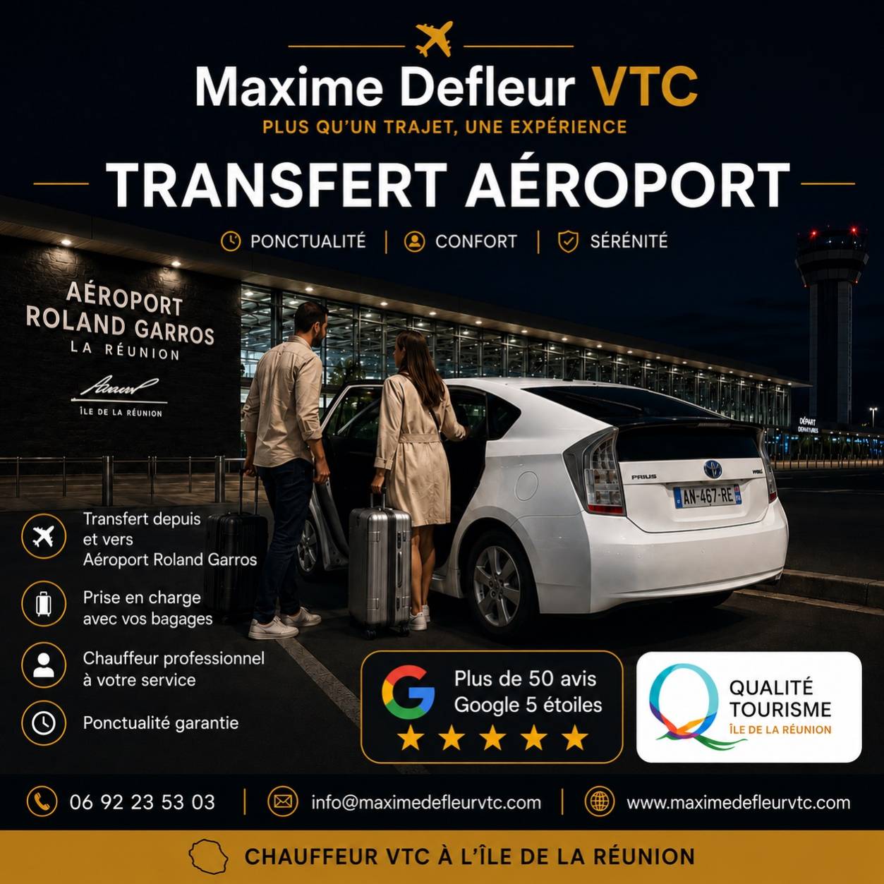 MAXIMEDEFLEUR VTC Saint-Paul 974