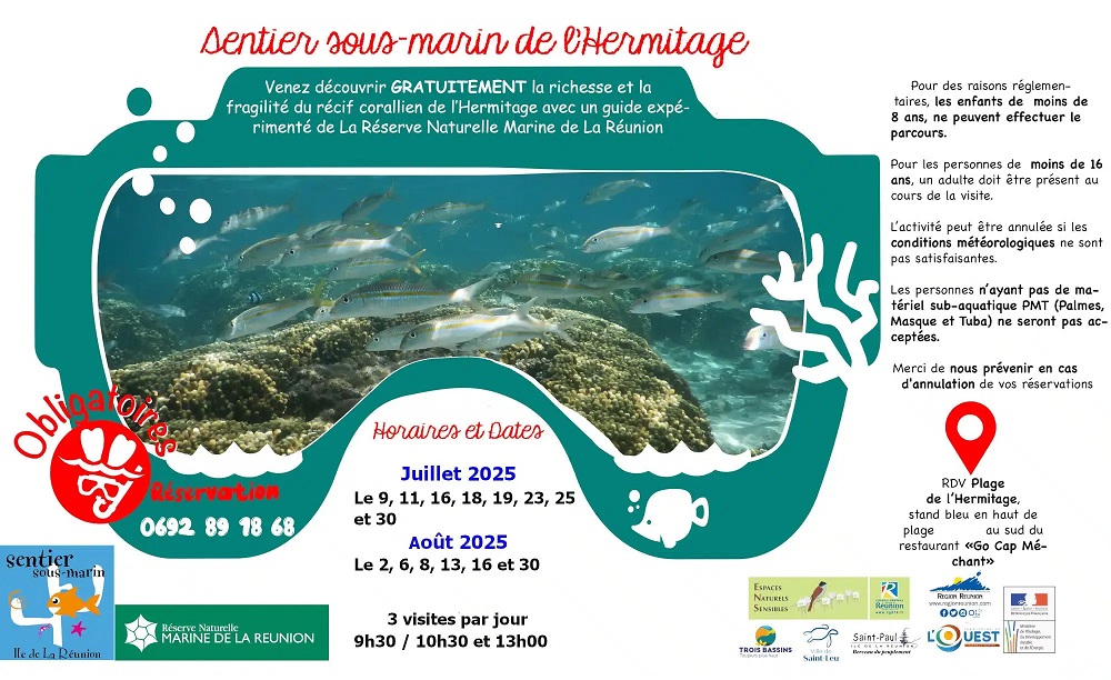 LE SENTIER SOUS-MARIN DE L'HERMITAGE