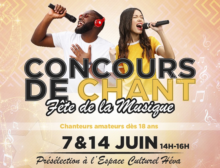 CONCOURS DE CHANT DE LA FÊTE DE LA MUSIQUE