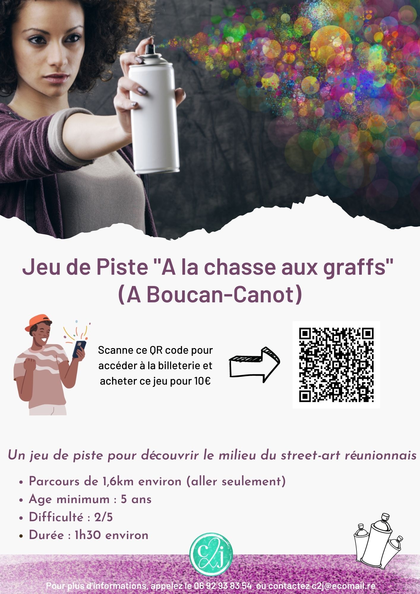 CHASSE AUX GRAFFS À BOUCAN CANOT