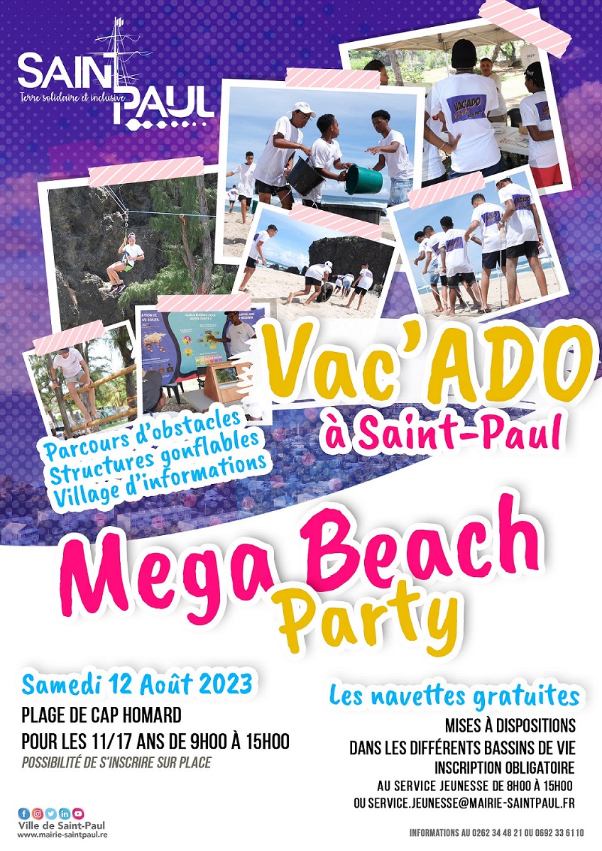 VAC'ADO : MEGA BEACH PARTY 