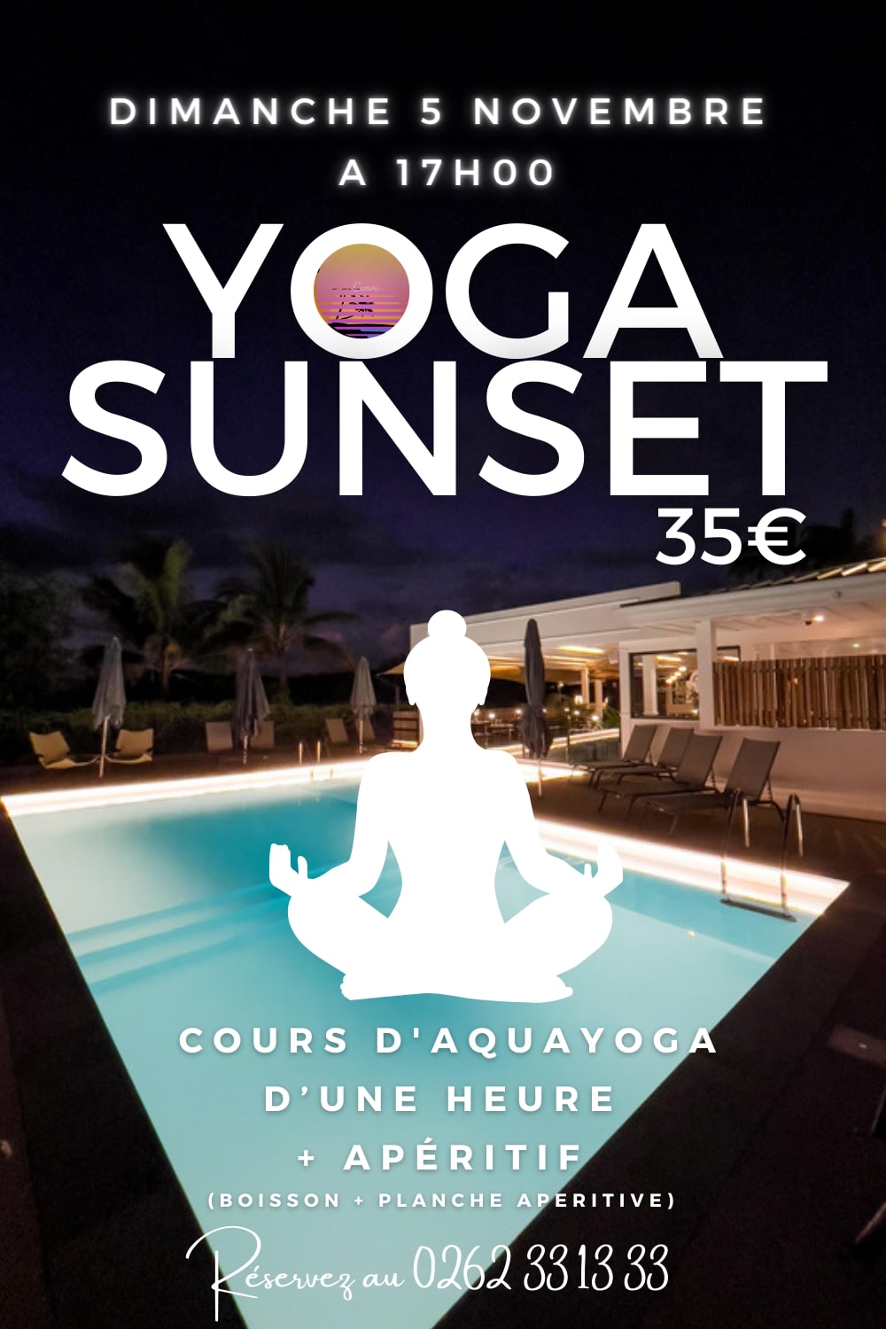 COURS D'AQUAYOGA AU LATITUDE 21
