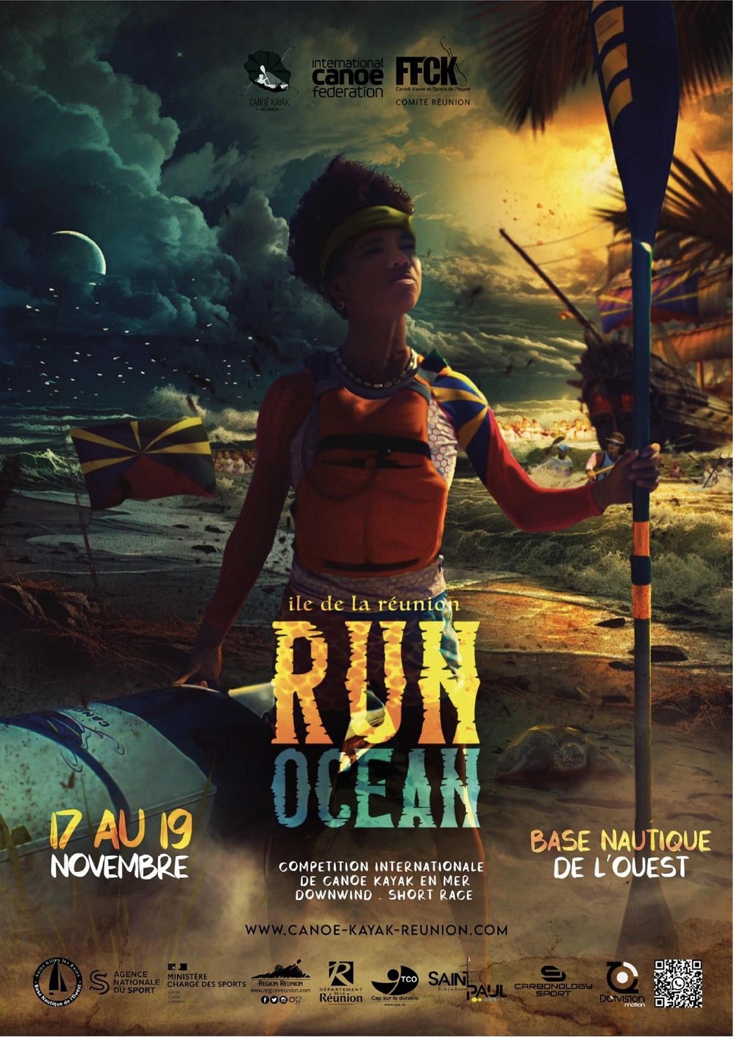 RUN OCEAN : COMPÉTITION INTERNATIONALE DE CANOE KAYAK