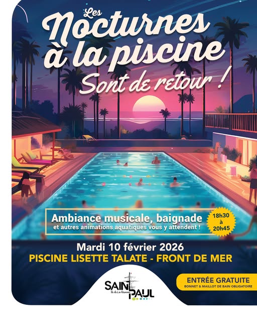 NOCTURNES À LA PISCINE