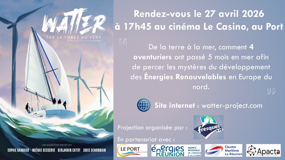 PROJECTION  WATTER : PAR LA FORCE DU VENT AU PORT