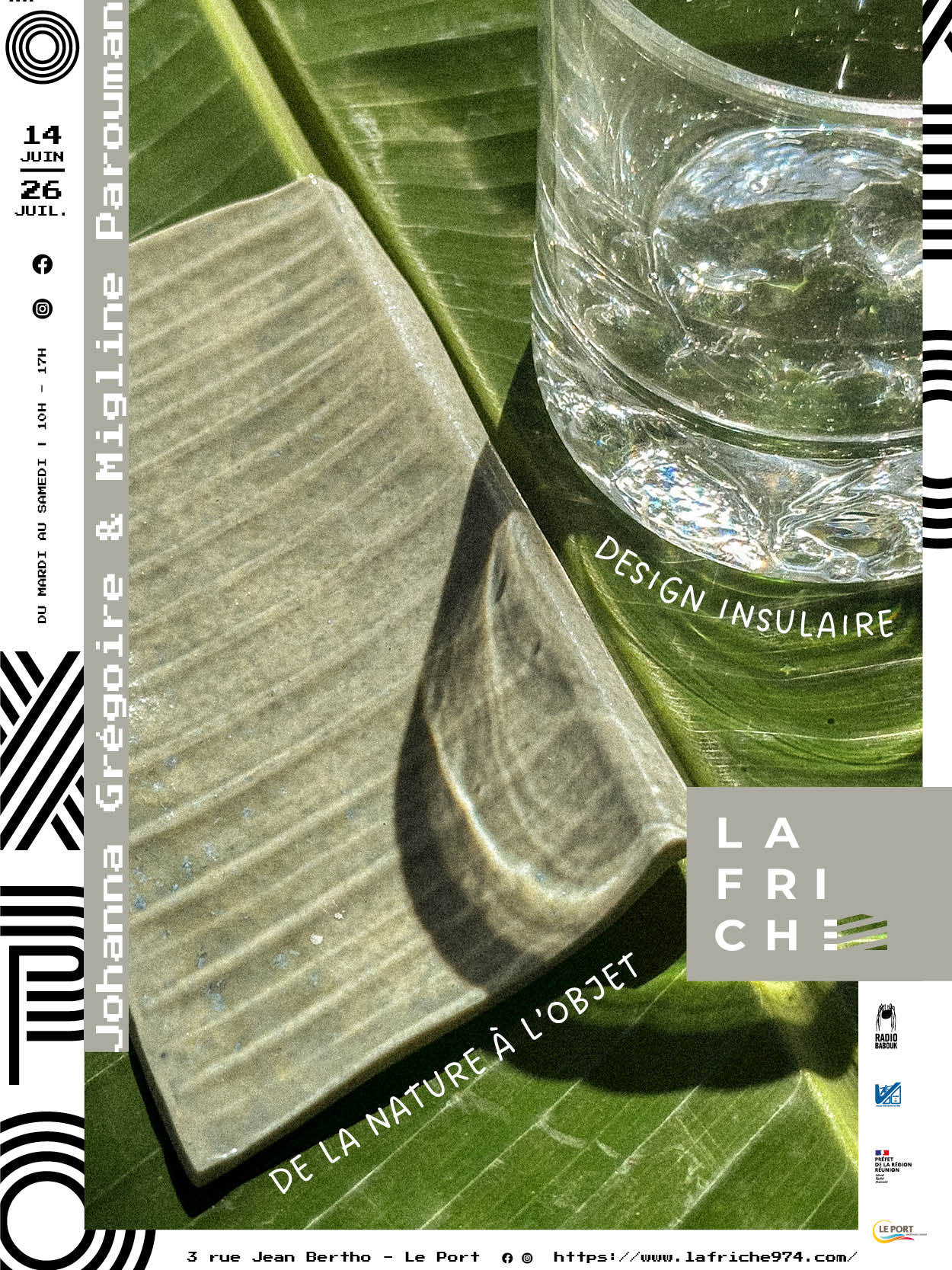 VERNISSAGE EXPOSITION DESIGN - MIGLINE PAROUMANOU et JOHANA GREGOIRE
