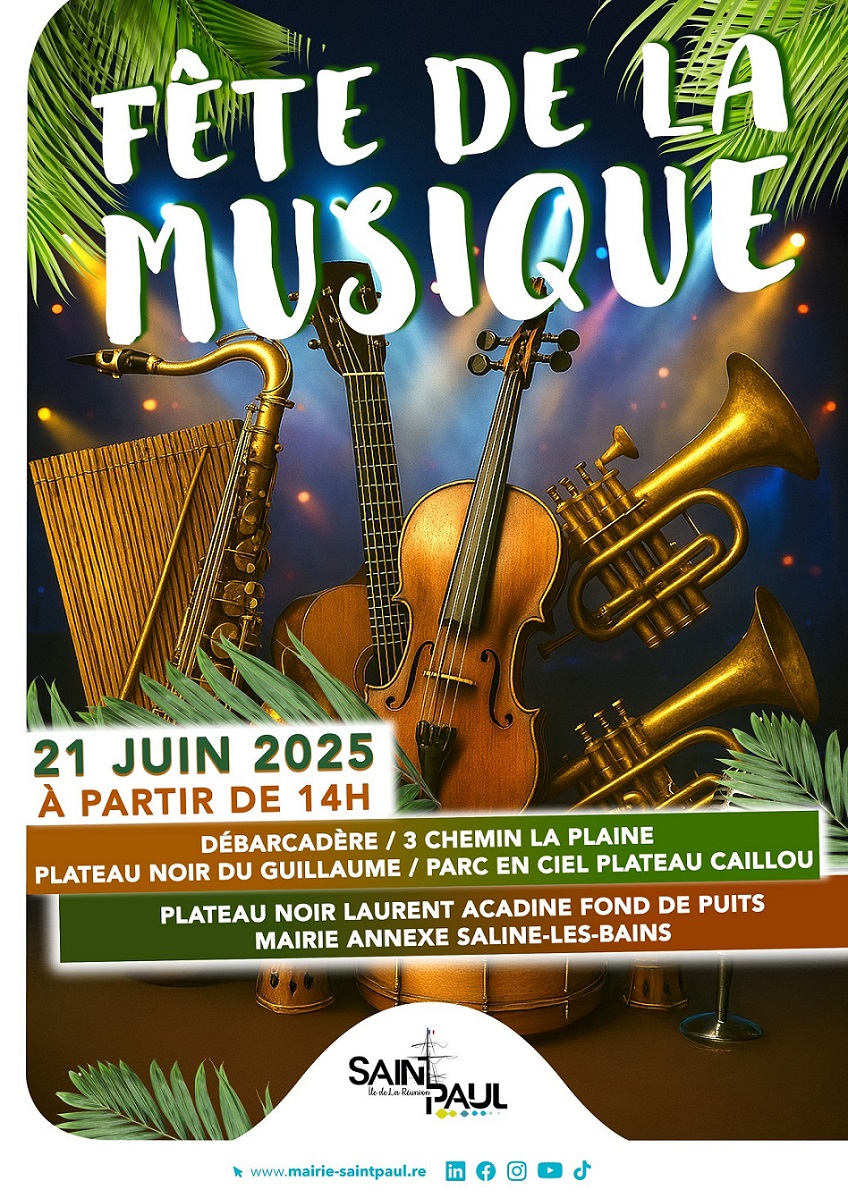 FÊTE DE LA MUSIQUE À SAINT-PAUL
