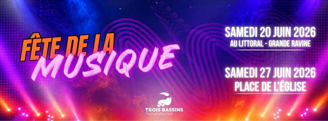 FÊTE DE LA MUSIQUE À TROIS-BASSINS