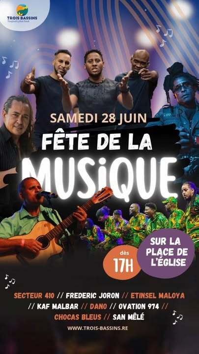 FÊTE DE LA MUSIQUE À TROIS-BASSINS