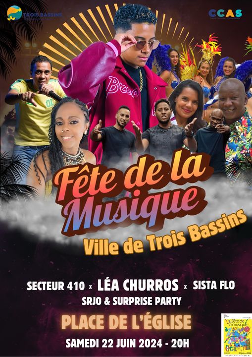 FÊTE DE LA MUSIQUE À TROIS-BASSINS
