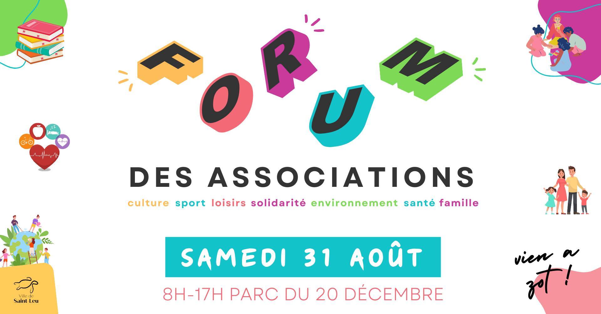 LE FORUM DES ASSOCIATIONS DE SAINT-LEU