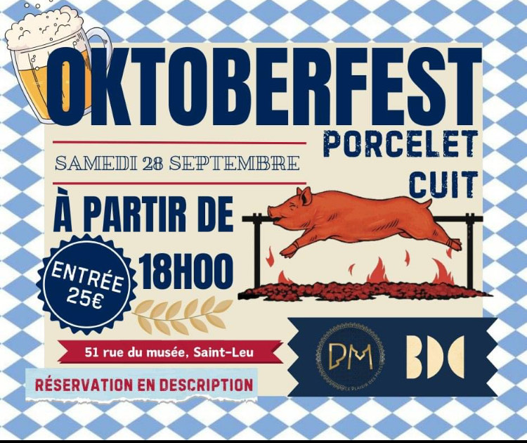L'OKTOBERFEST À LA BRASSERIE DES COULEURS