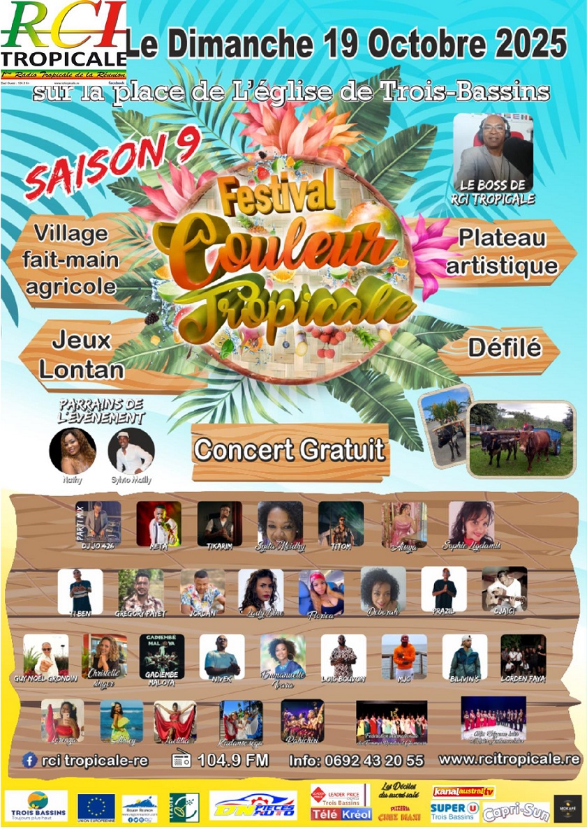 FESTIVAL COULEUR TROPICALE