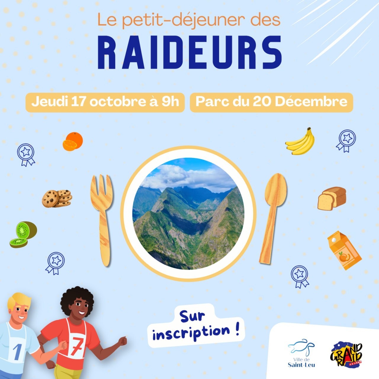 LE PETIT-DÉJEUNER DES RAIDEURS