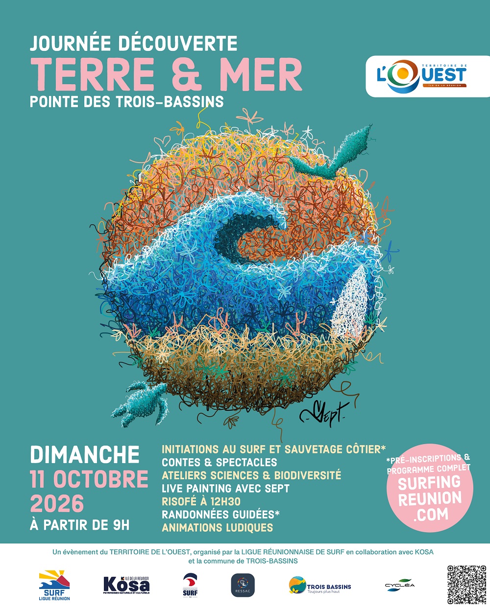 JOURNÉE DÉCOUVERTE TERRE & MER À TROIS-BASSINS