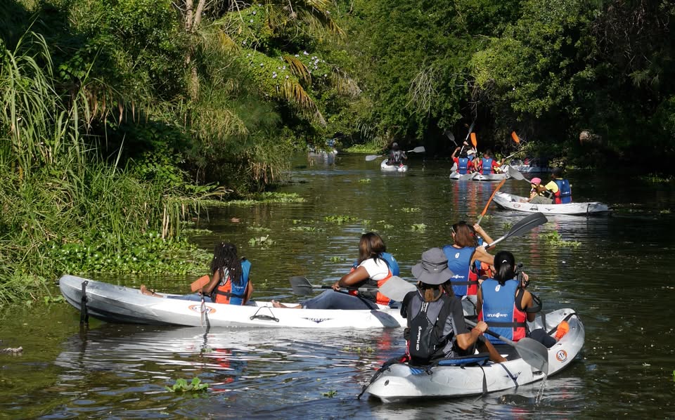 SORTIE KAYAK A ETANG DE SAINT-PAUL
