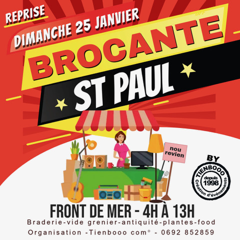 BROCANTE DE SAINT-PAUL