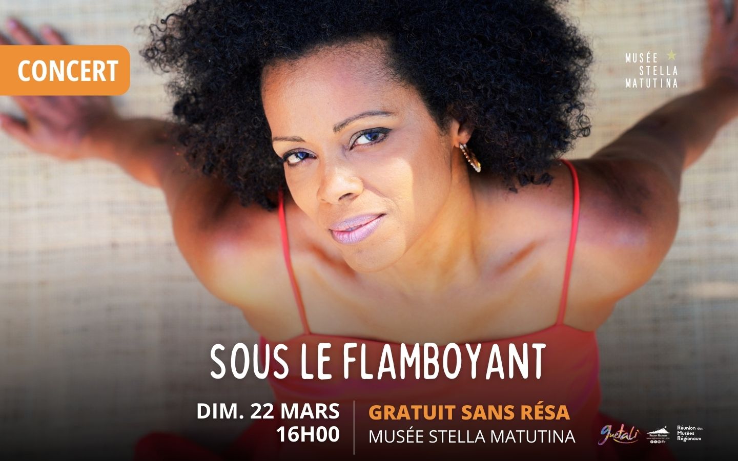 SPECTACLE MUSICAL «SOUS LE FLAMBOYANT» A STELLA MATUTINA