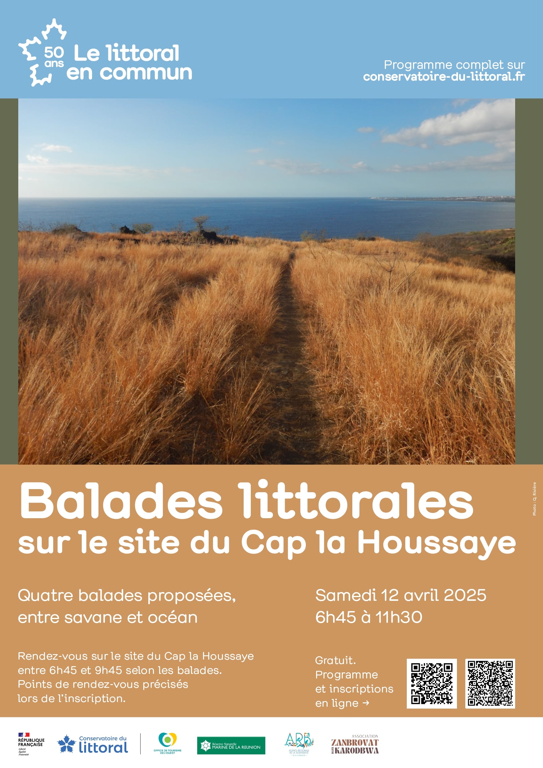 ENTRE SAVANE ET OCEAN : 50 ANS DU CONSERVATOIRE DU LITTORAL
