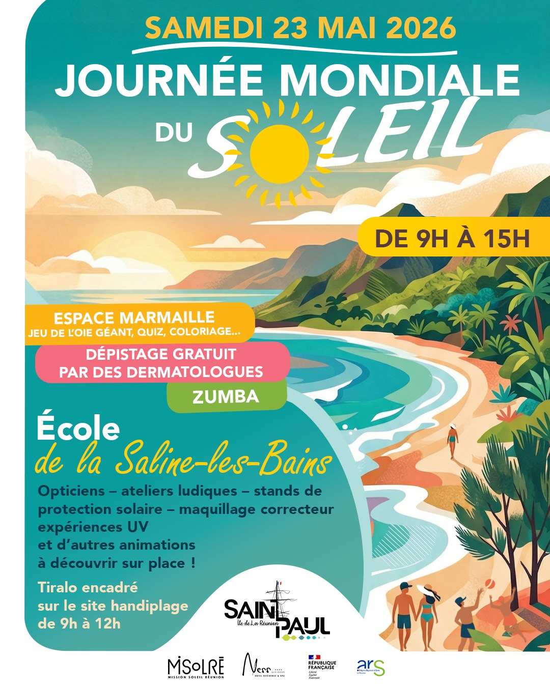 JOURNEE MONDIALE DU SOLEIL A SAINT-PAUL