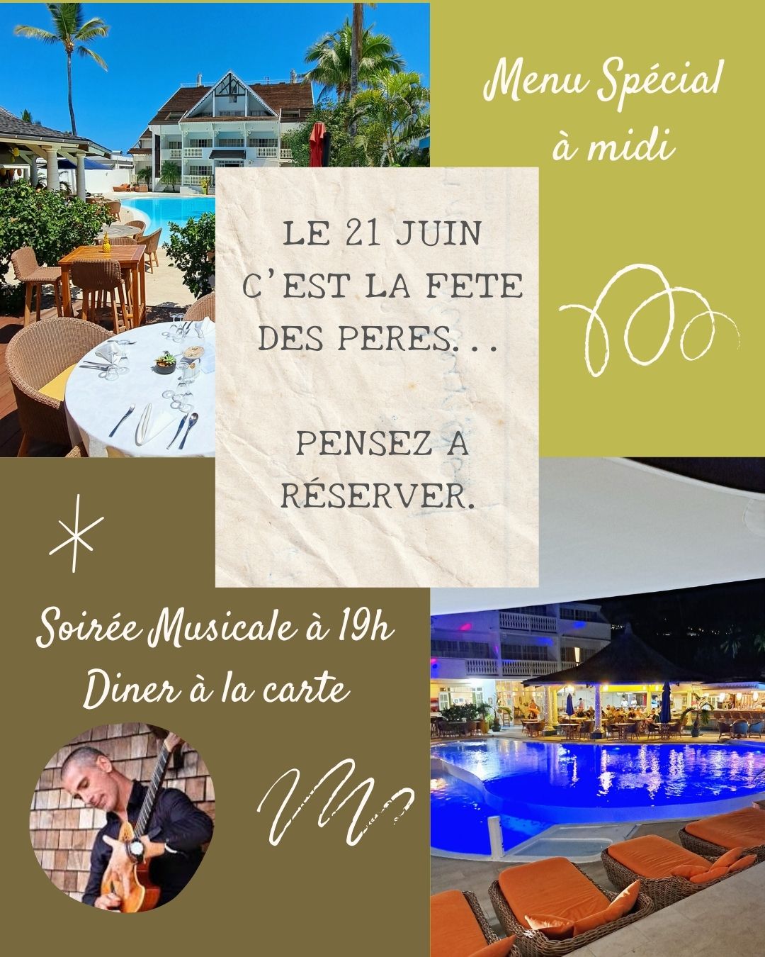LA FÊTE DES PÈRES AU NAUTILE