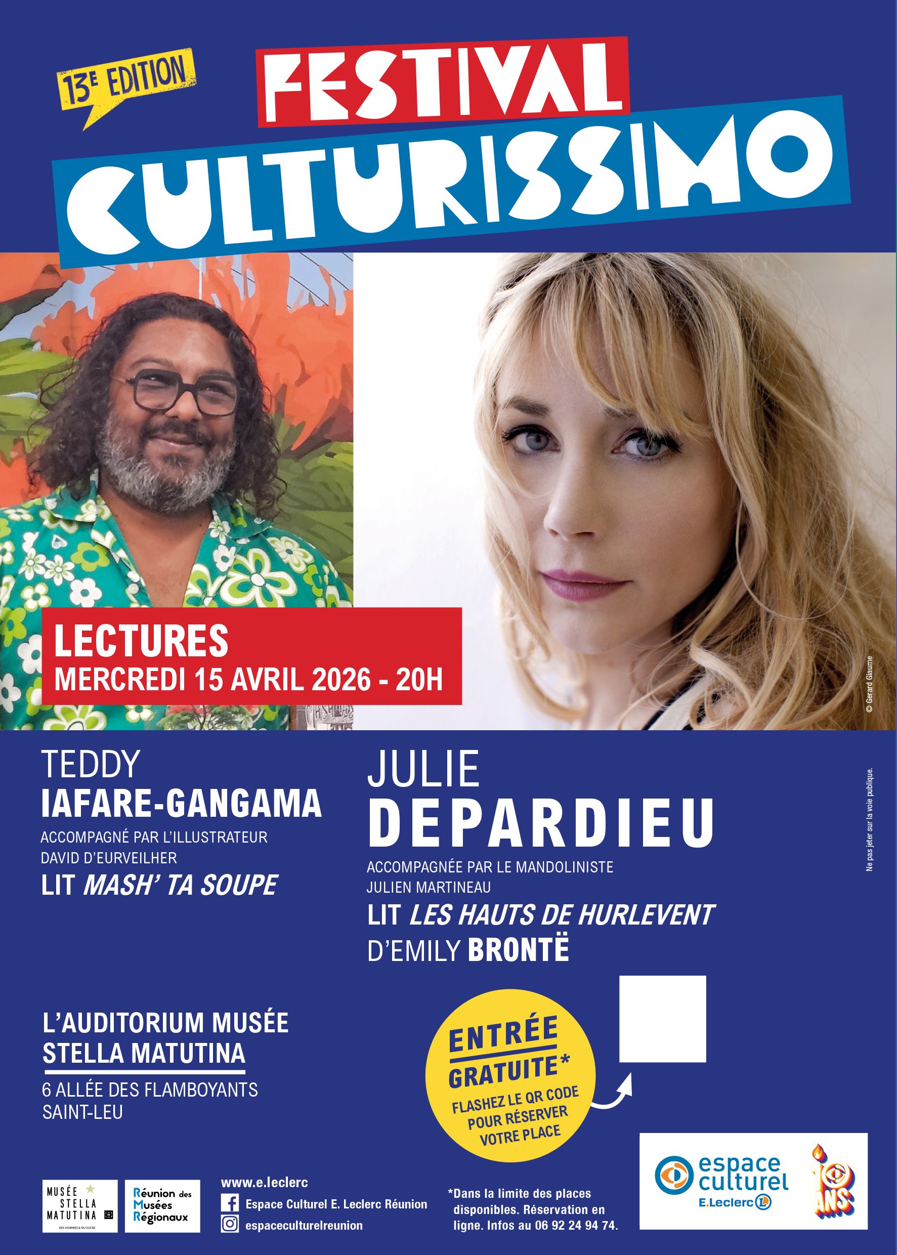 FESTIVAL CULTURISSIMO AU MUSEE STELLA MATUTINA